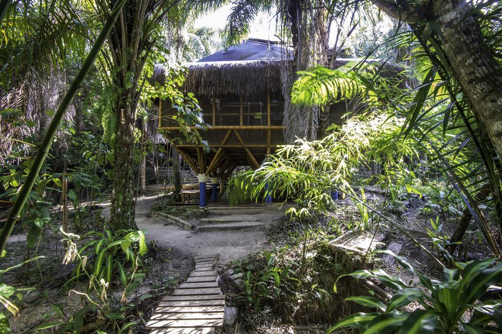 Universo Pol Bamboo Hostel Морро-де-Сан-Паулу Экстерьер фото
