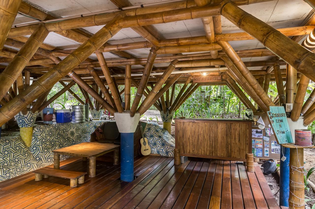 Universo Pol Bamboo Hostel Морро-де-Сан-Паулу Экстерьер фото
