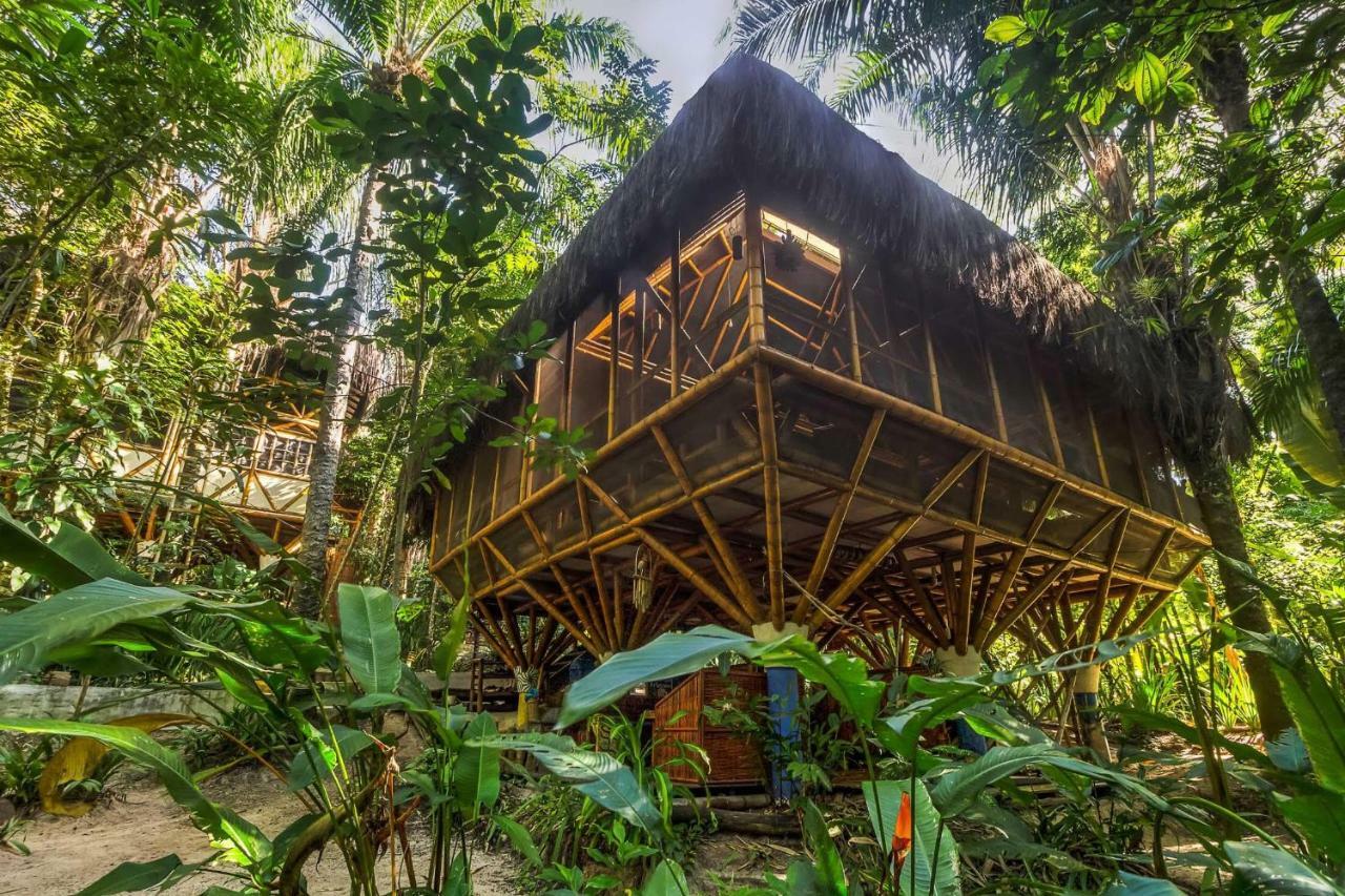 Universo Pol Bamboo Hostel Морро-де-Сан-Паулу Экстерьер фото