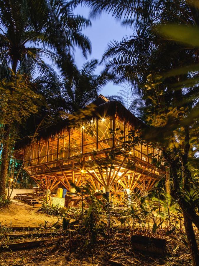 Universo Pol Bamboo Hostel Морро-де-Сан-Паулу Экстерьер фото