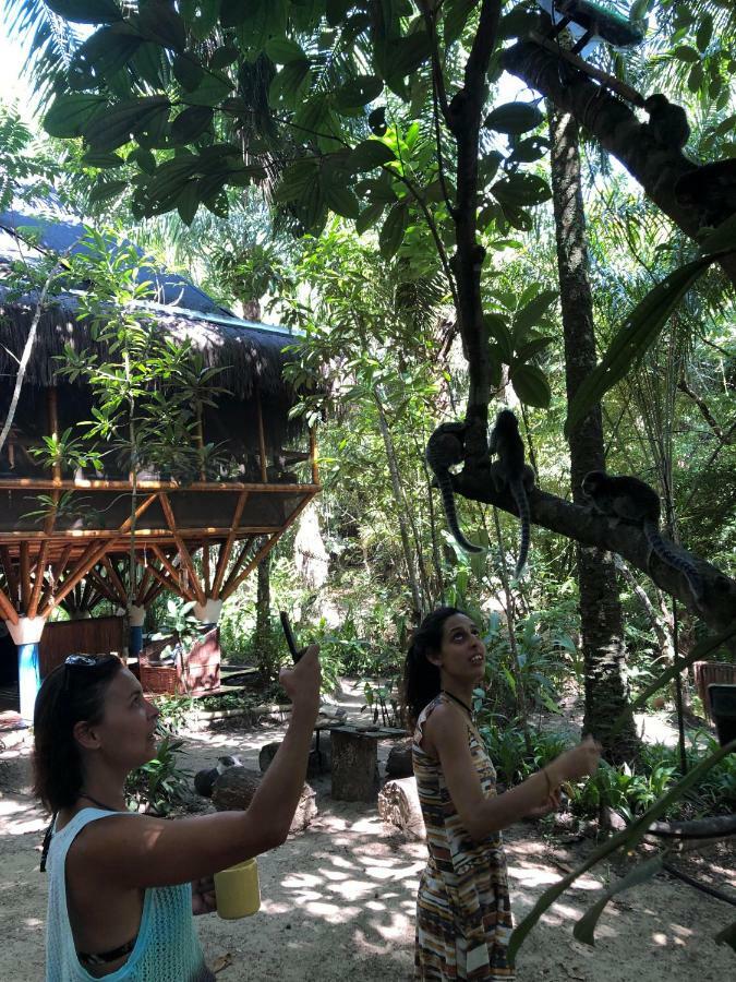 Universo Pol Bamboo Hostel Морро-де-Сан-Паулу Экстерьер фото